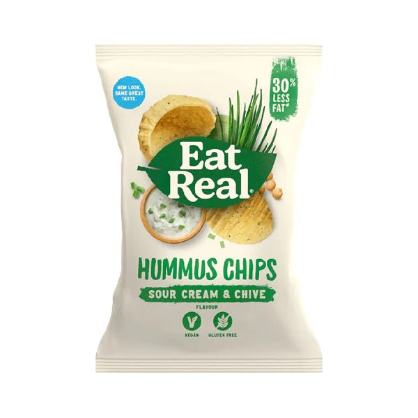 Hummus Chips Sour Cream & Chives 45g (Gluten Free & Vegan)