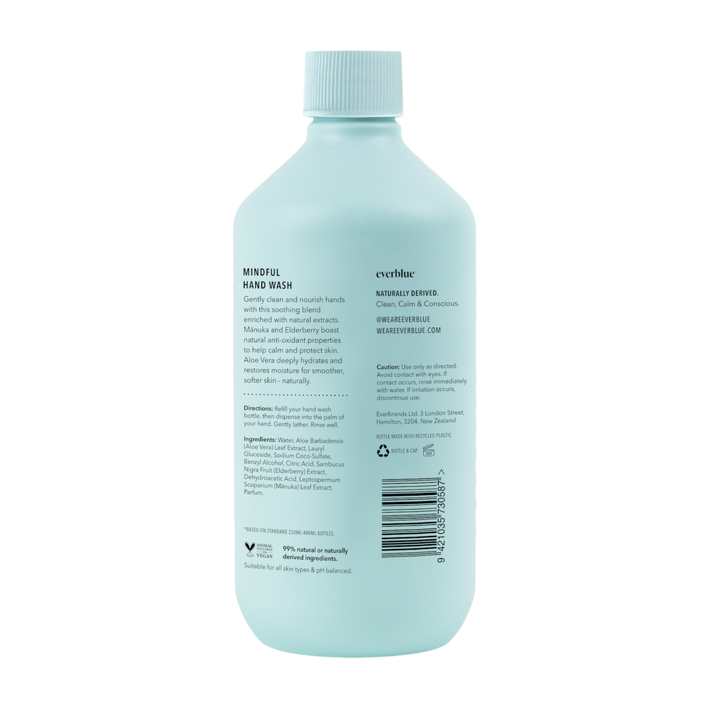 Hand Wash Mindful 800ml Refill