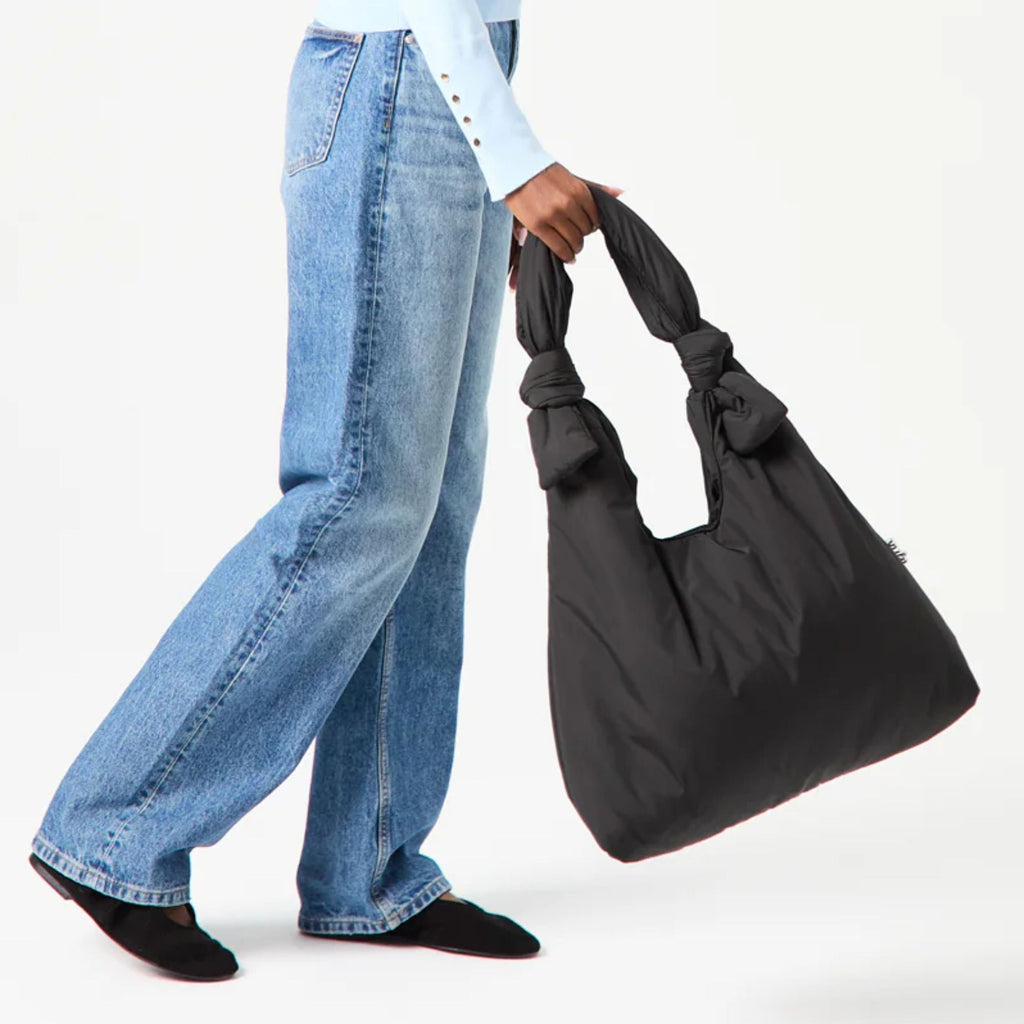 Biwa Puffy Bag - Black