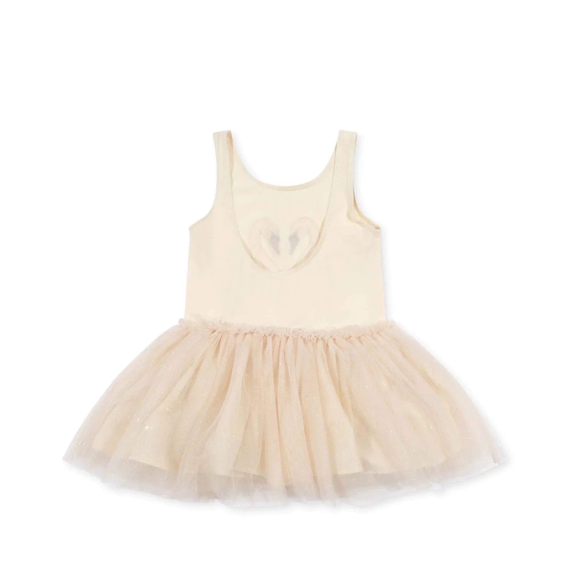 Fairy Ballerina Strap Dress - Buttercream Glitter