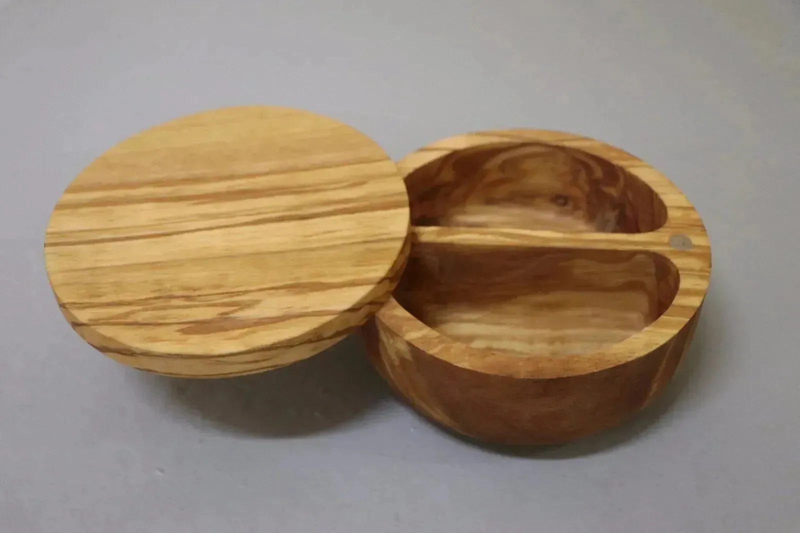 Olive Wood Salt and Pepper Cellar