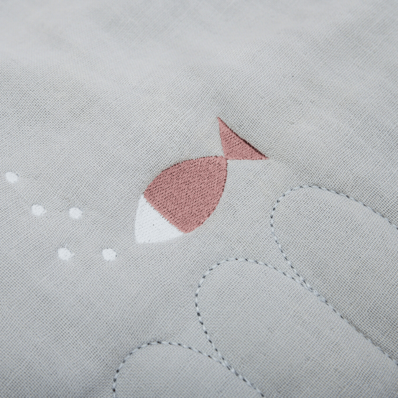 Fish Dance Organic Muslin Sleeping Bag