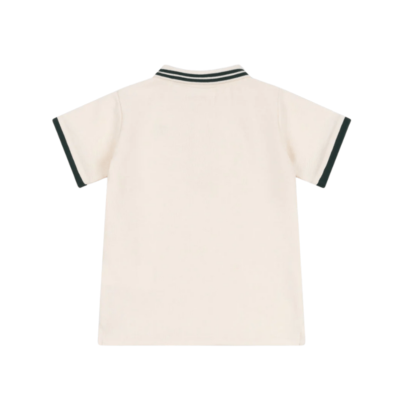 Florian Polo Shirt Gots - Antique White