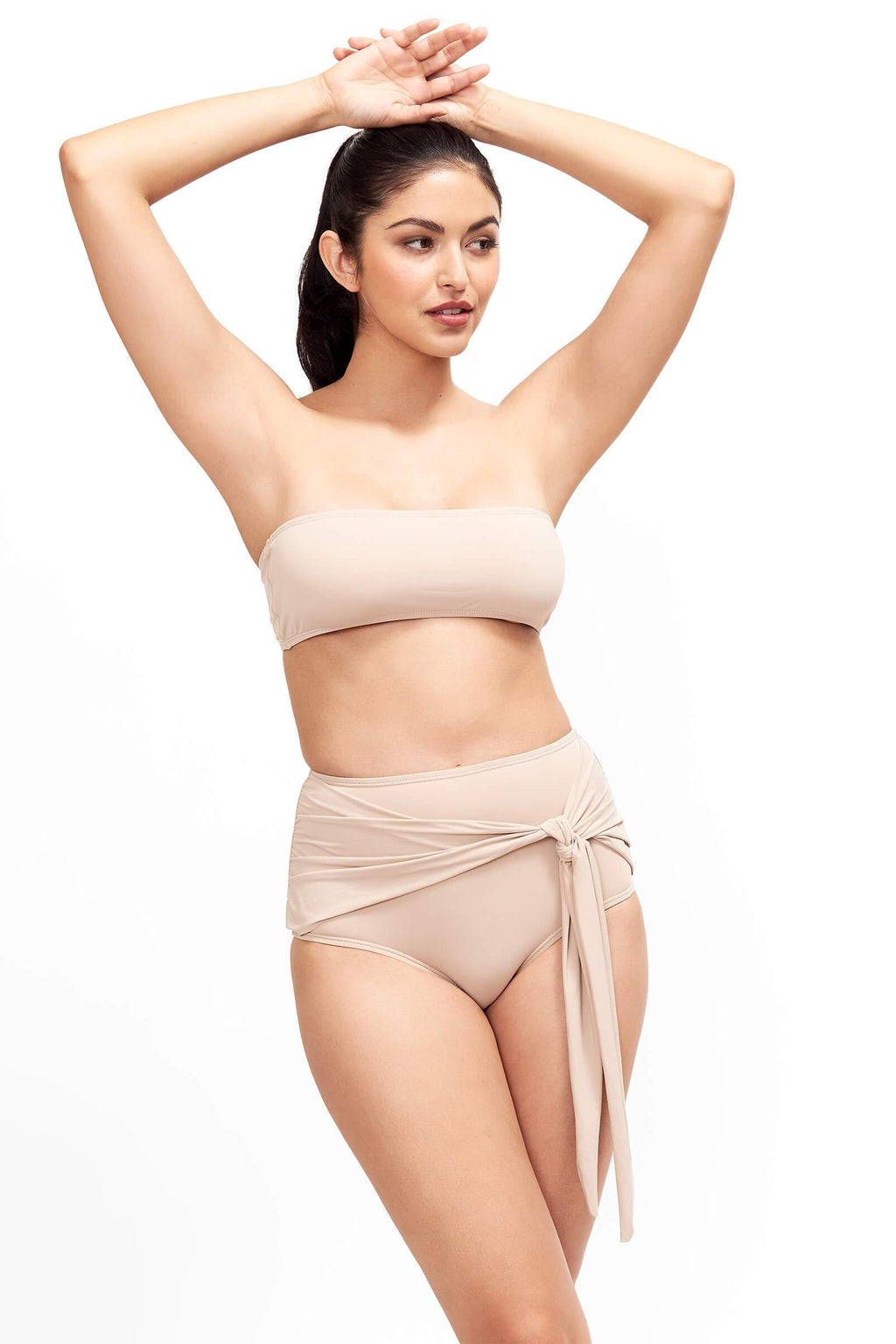 Giovanna High Waisted Bottom in Camel