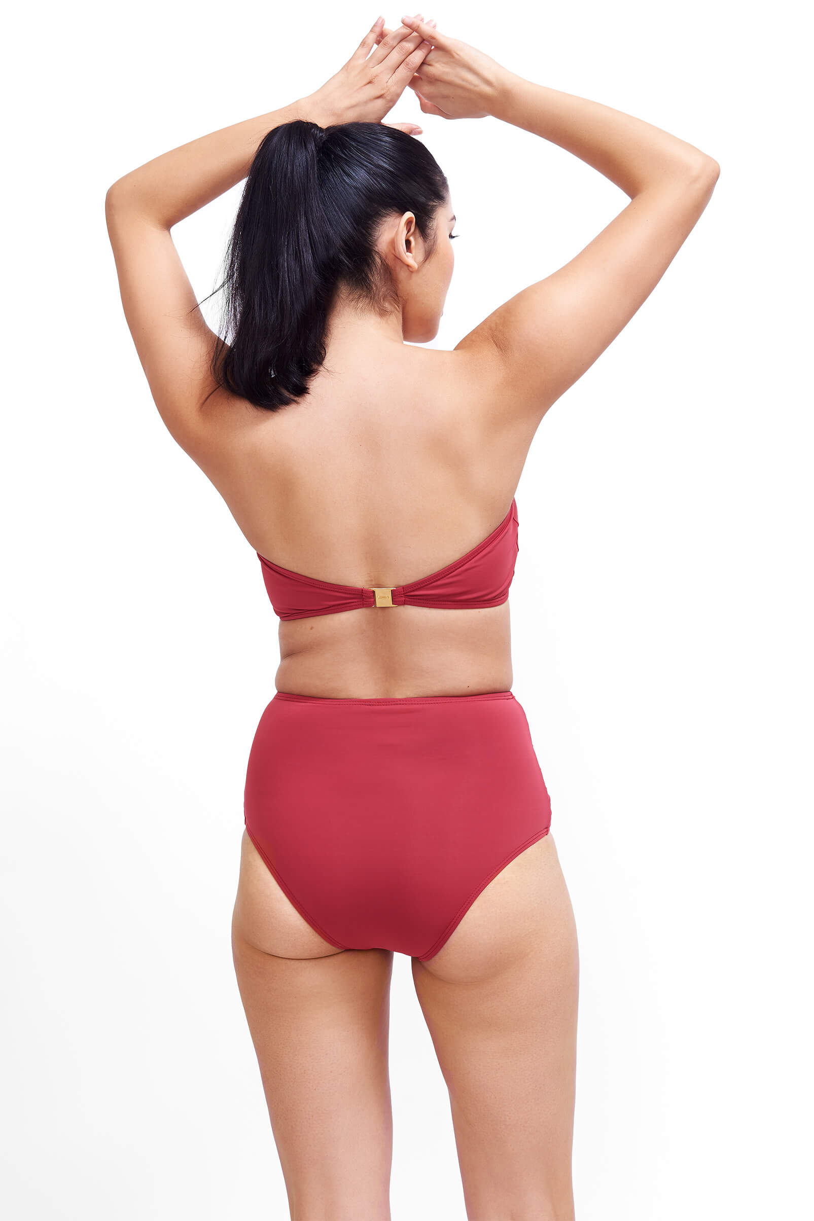 Giovanna High Waisted Bottom Terracotta