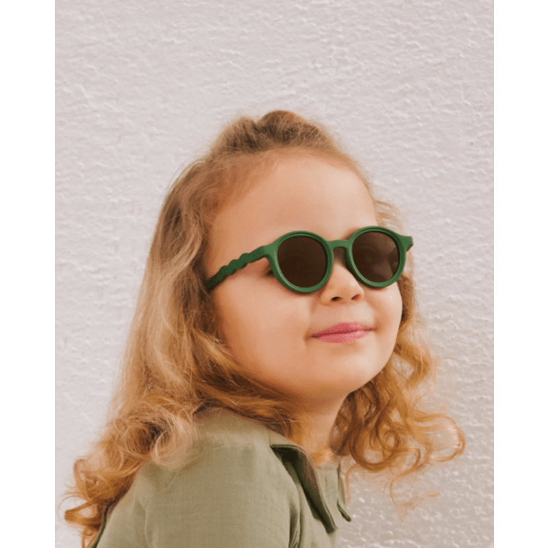 Kids Oval Sunglasses - Cactus Green