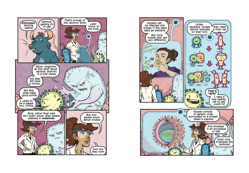 Science Comics - Plagues The Microscopic Battlefield