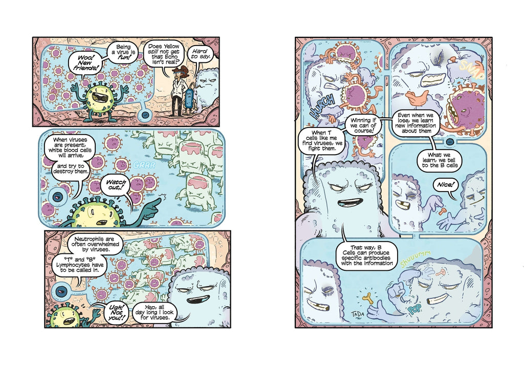 Science Comics - Plagues The Microscopic Battlefield