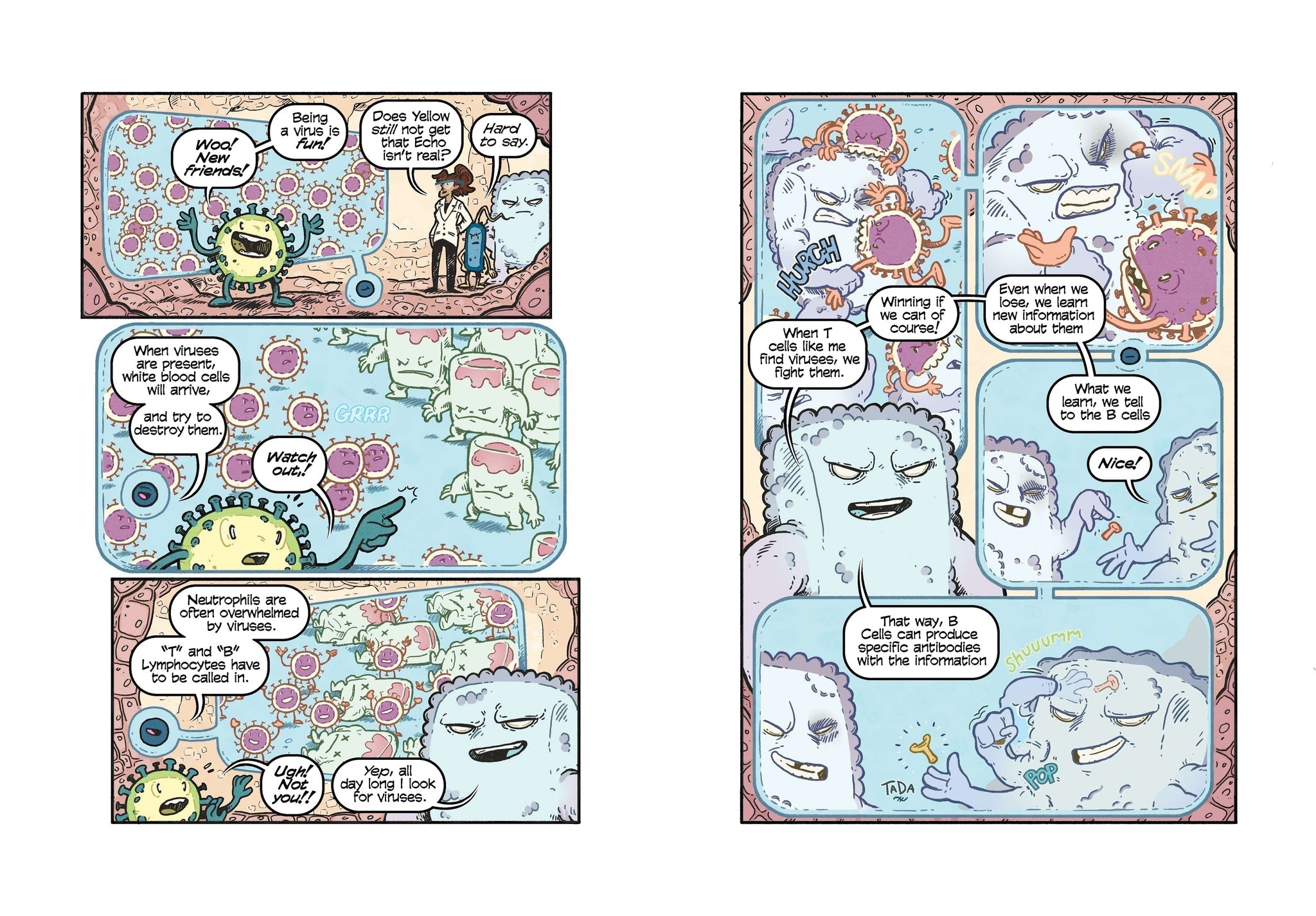 Science Comics - Plagues The Microscopic Battlefield
