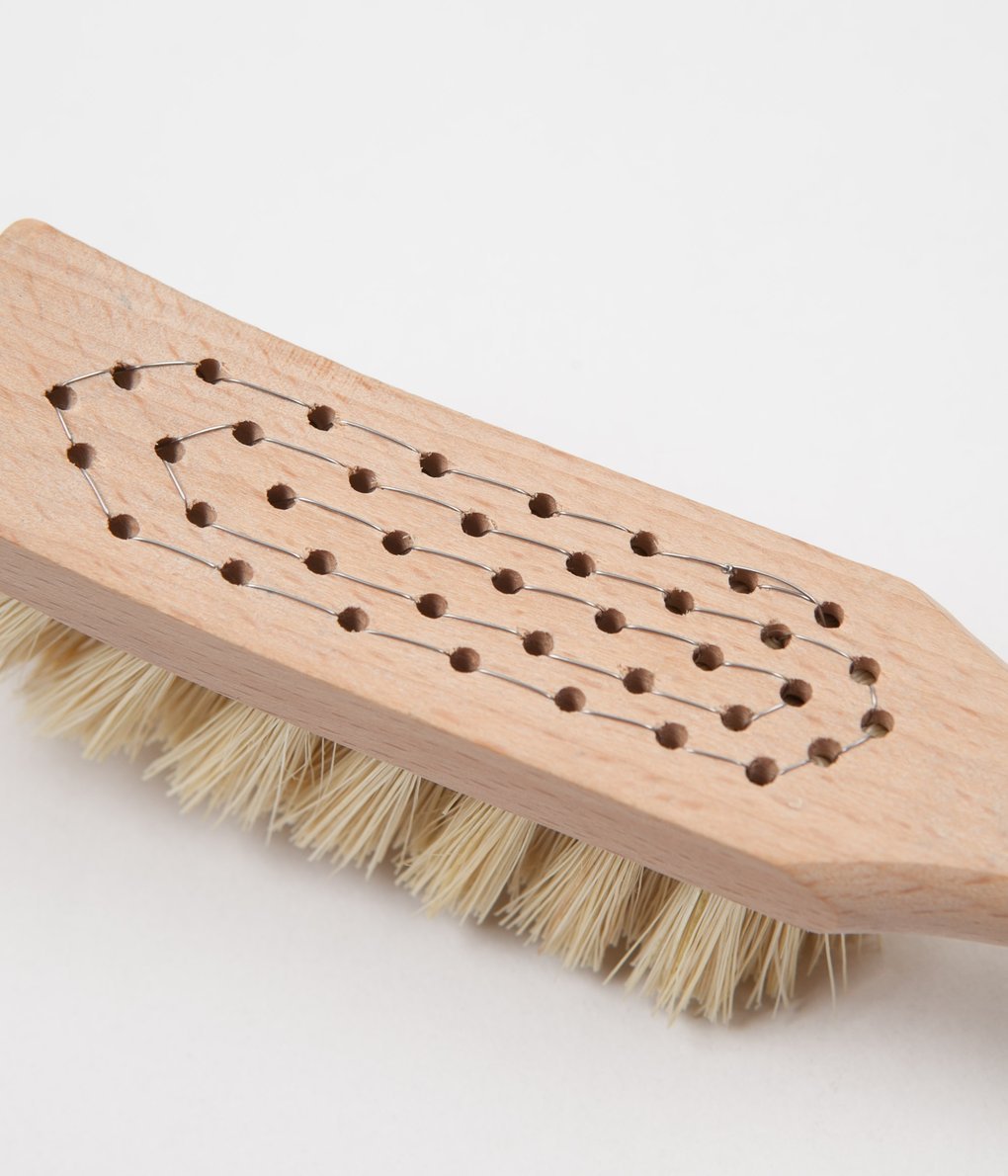 Dishbrush Waxed Beech