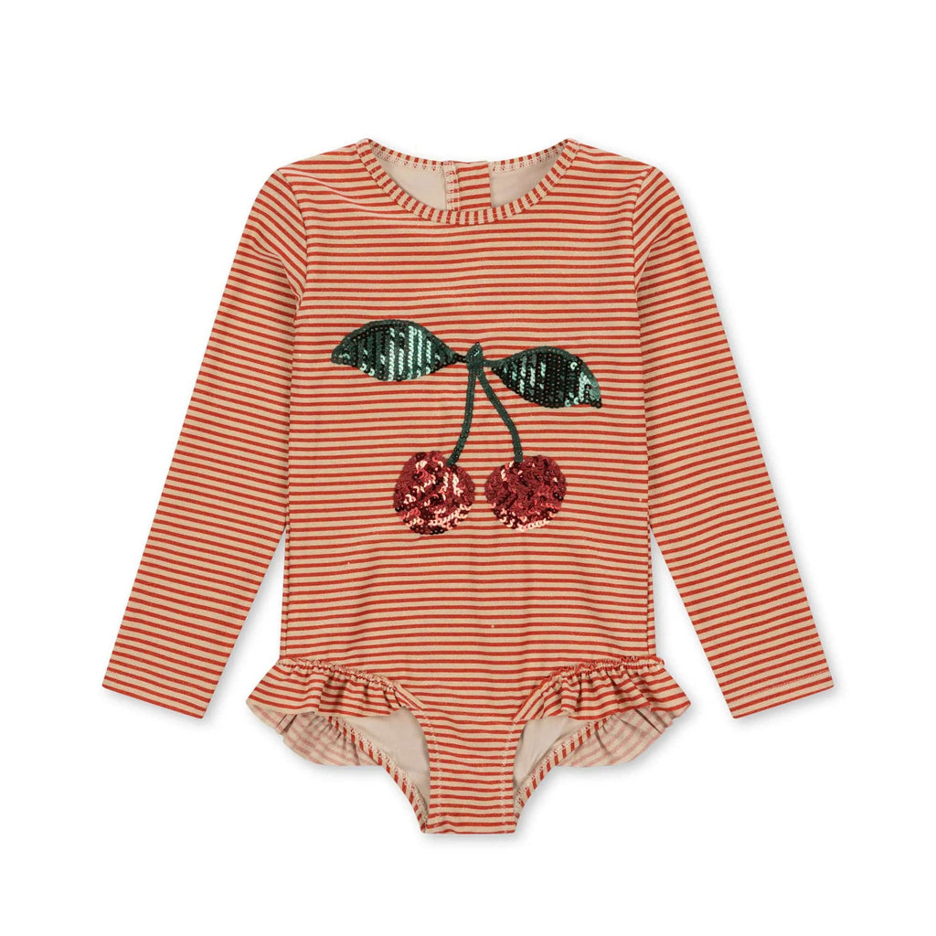 Jade Ls Swimsuit - Glitter Stripe