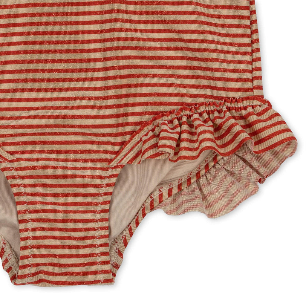 Jade Ls Swimsuit - Glitter Stripe