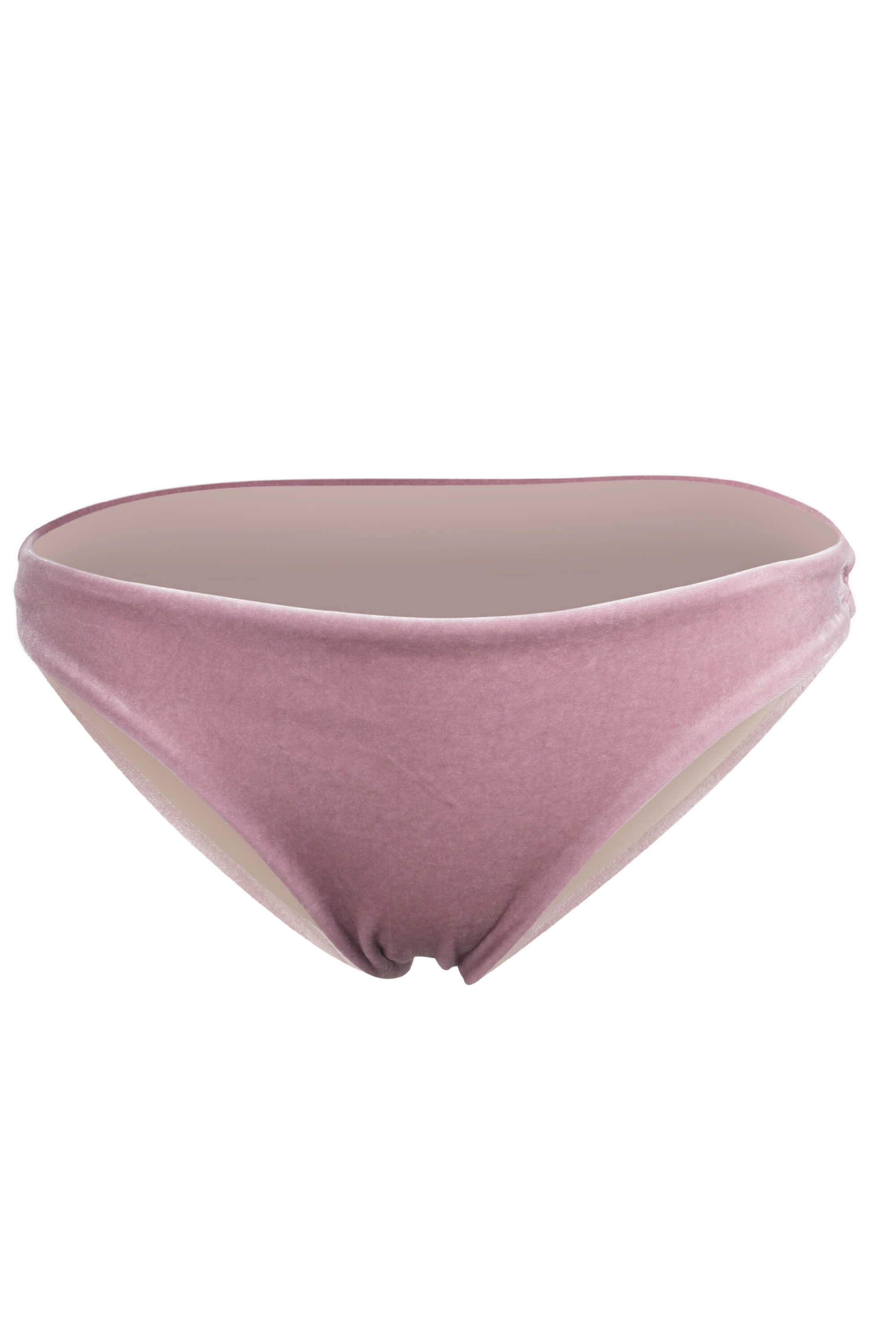 Jenna Low Rise Bikini Bottom Blush Velvet