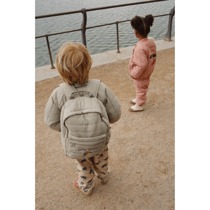 Juno Quilted Backpack Midi - Laurel Oak