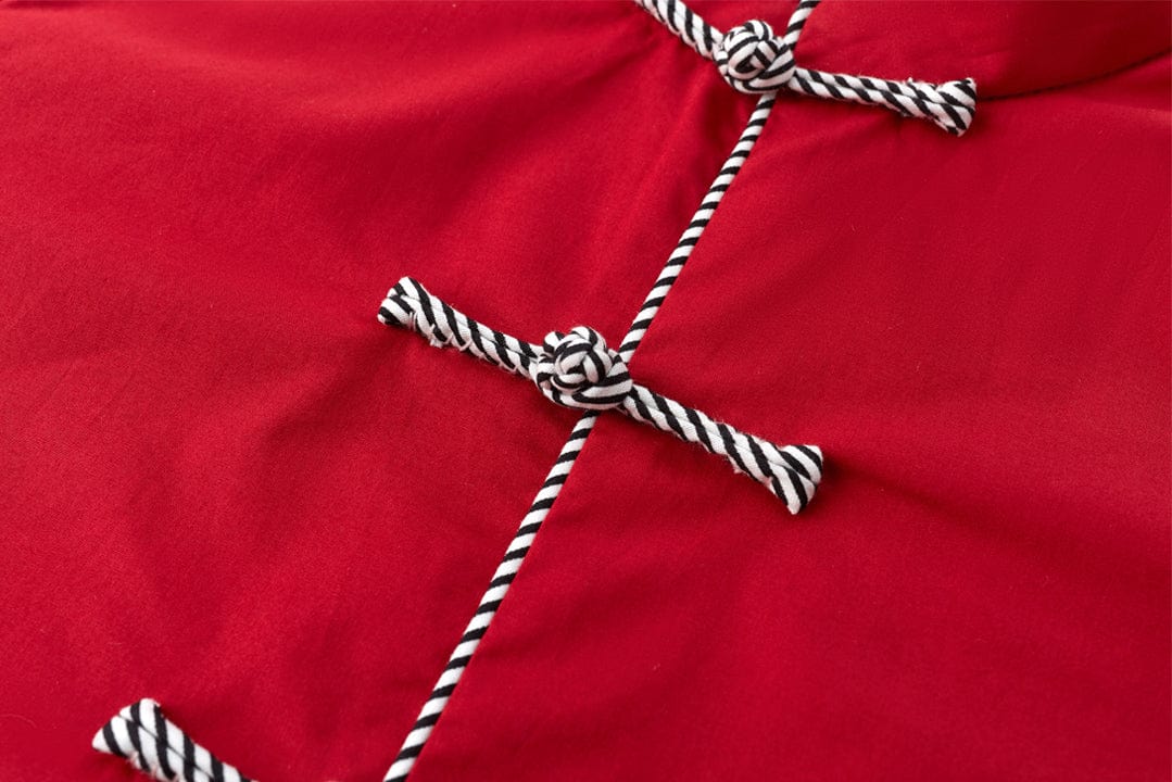 Kung Fu Shirt - Burgundy