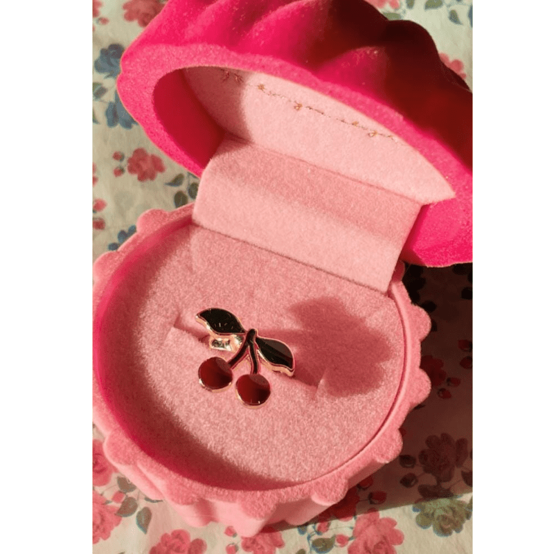 Little Ring Box - Cherry