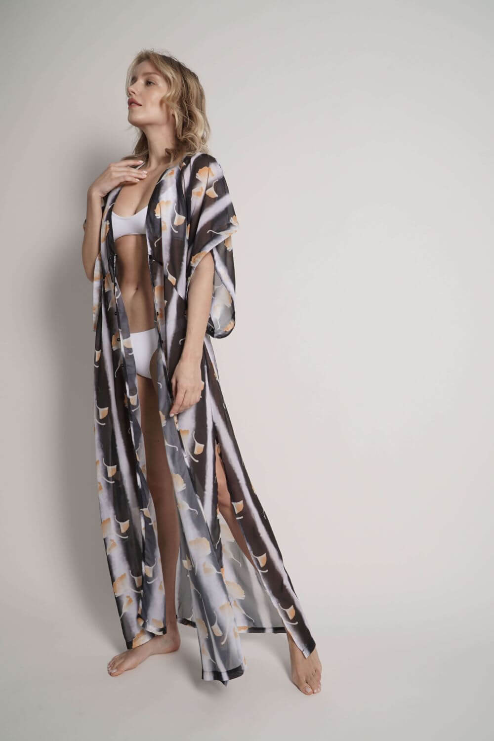 Amber Maxi Kaftan Beach Cover Up