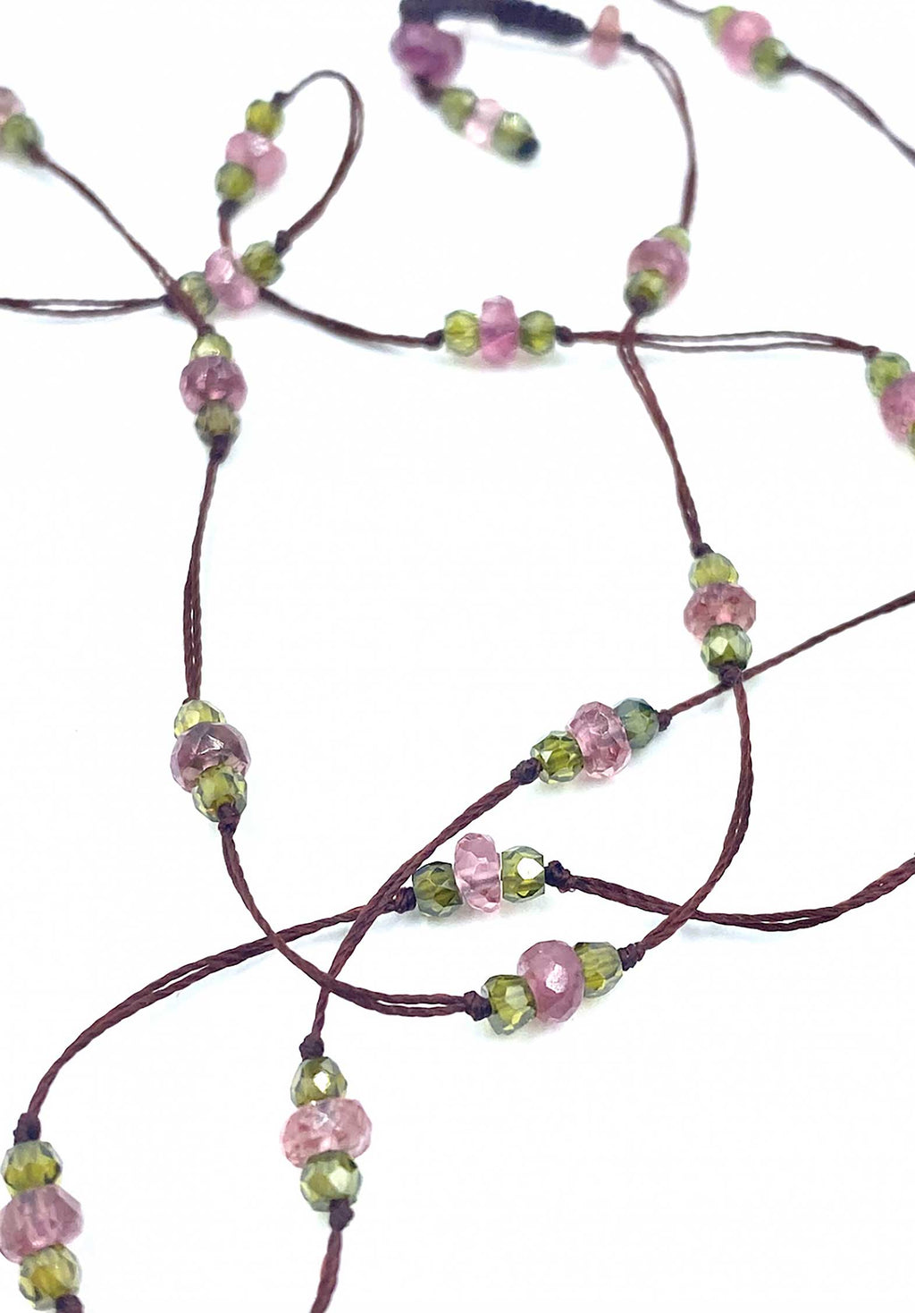 Necklace  Loopy Duo Tourmaline-He