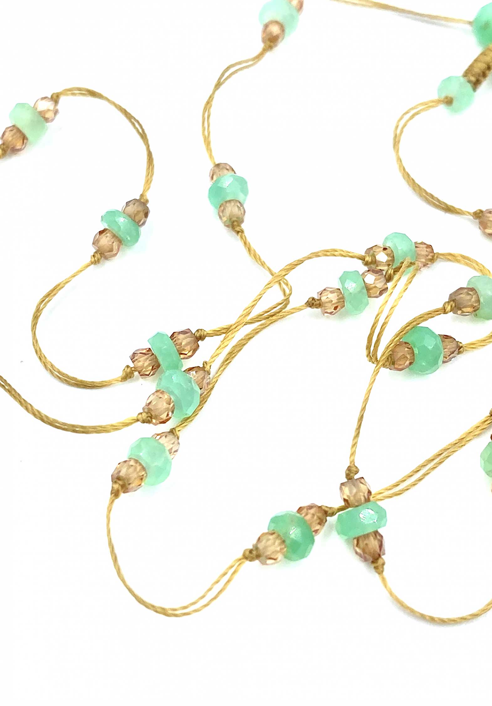 Necklace  Loopy Duo Perldot-Champ