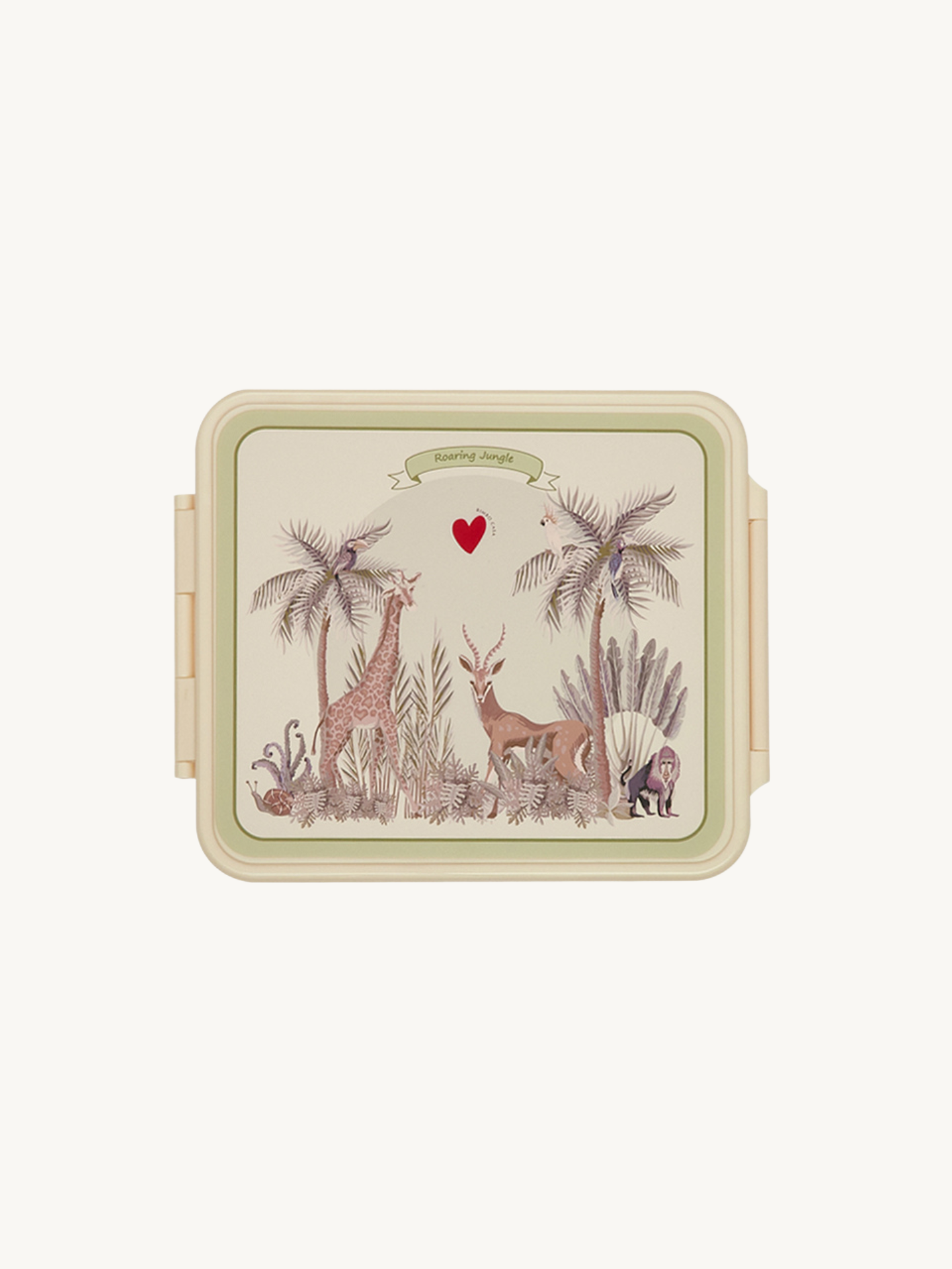 Roaring Jungle Lunch Box with Thermal Food Jar｜Kids Lunch Box