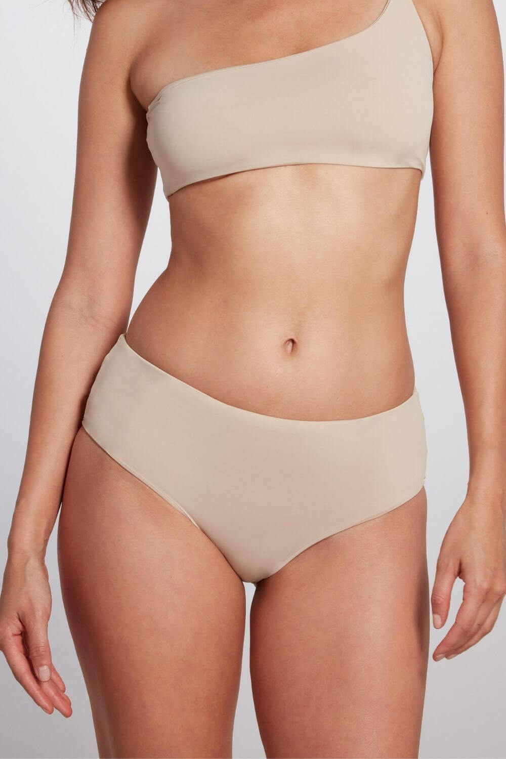 Serena Hipster Bikini Bottom Camel