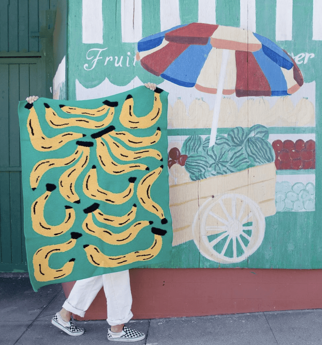 Mini Blanket Bendy Nanas