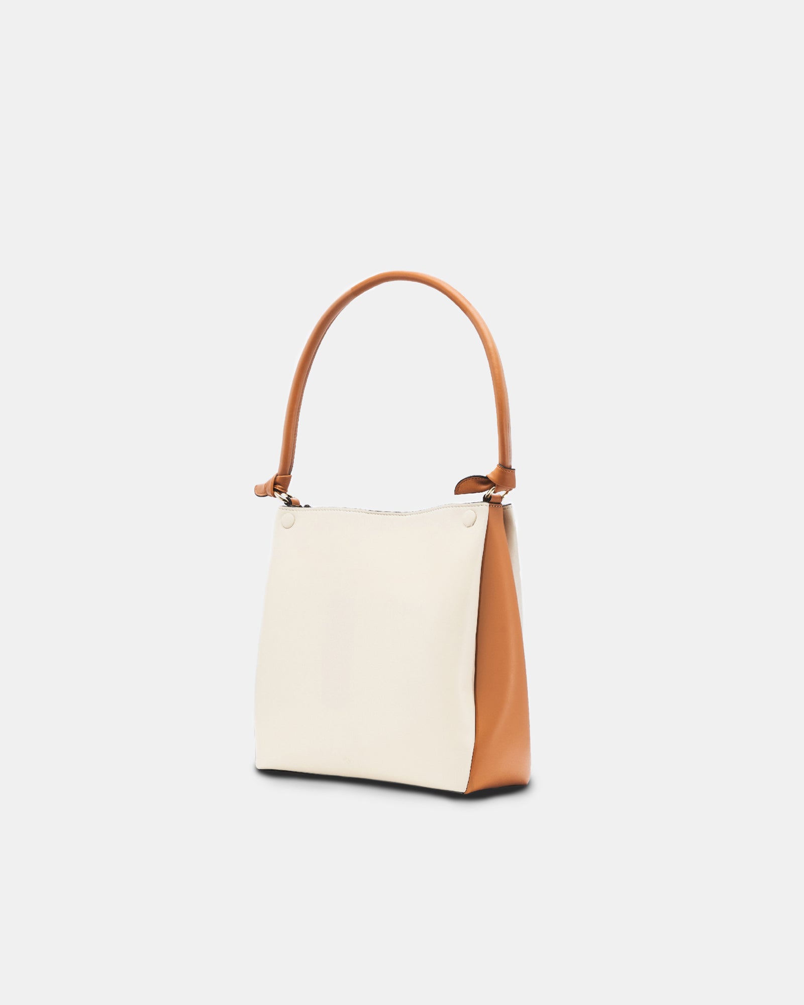 🌽 Mini Two-Tone Tote Corn Leather