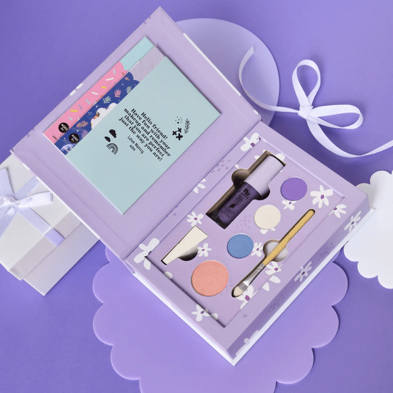 Nancy Deluxe Purple Pretty Play Kid's Makeup Box