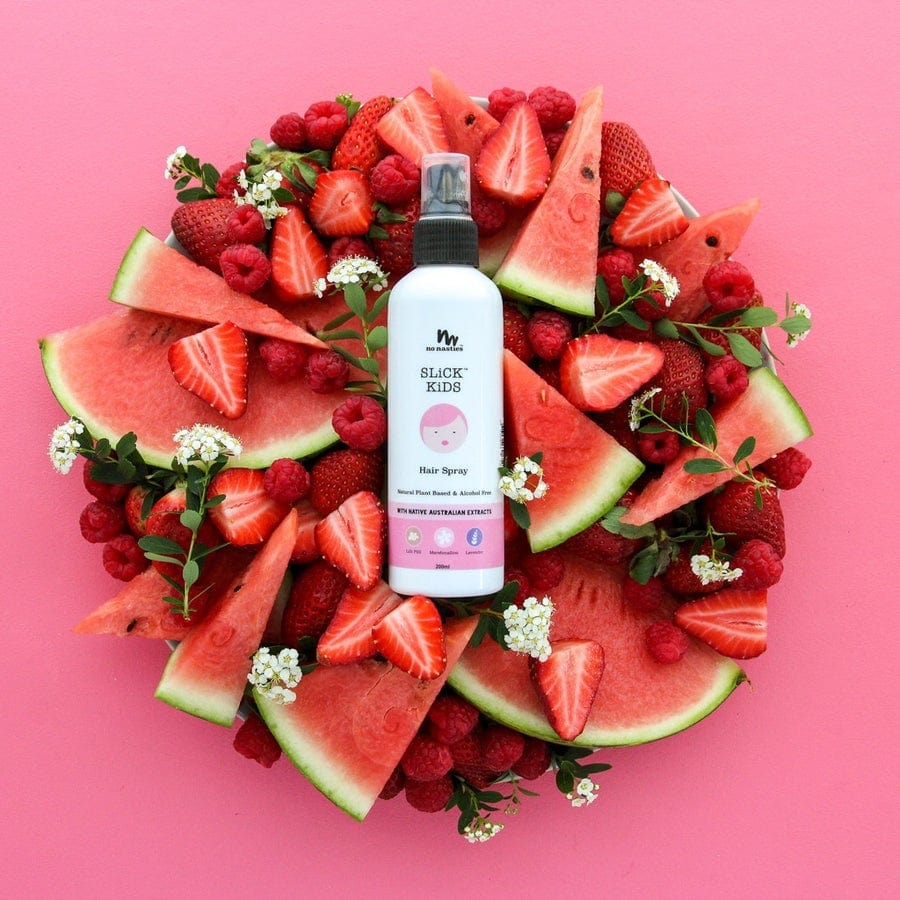 Natural Plant Based Alcohol Free Hair Spray in Calming Lavender and Fresh Lime 200ml