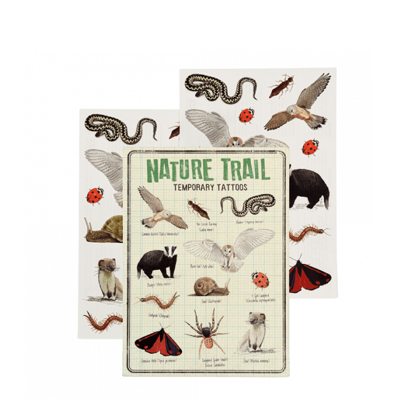 Nature Trail Temporary Tattoos
