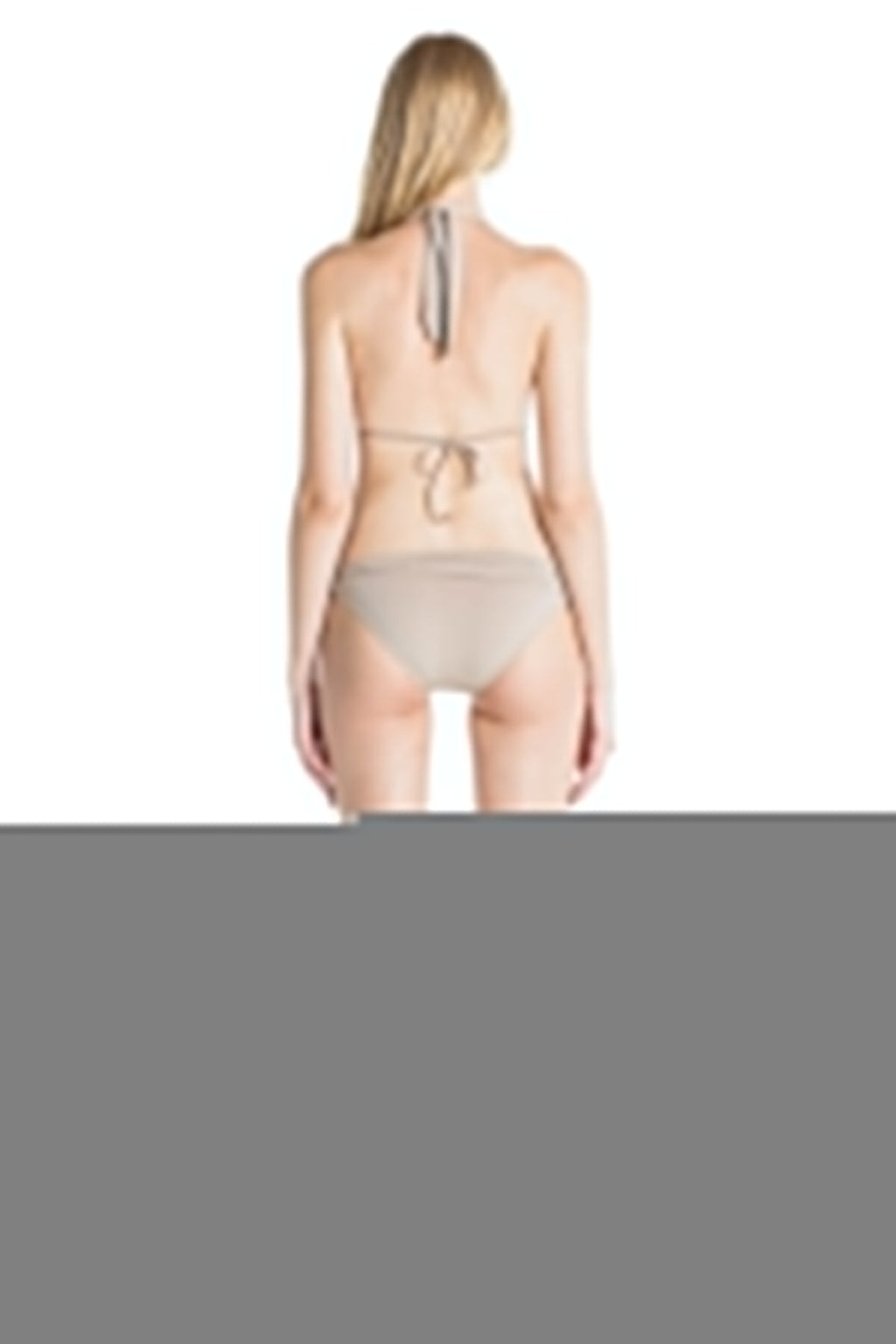 Nina Halter Bikini Top with Pads - Camel