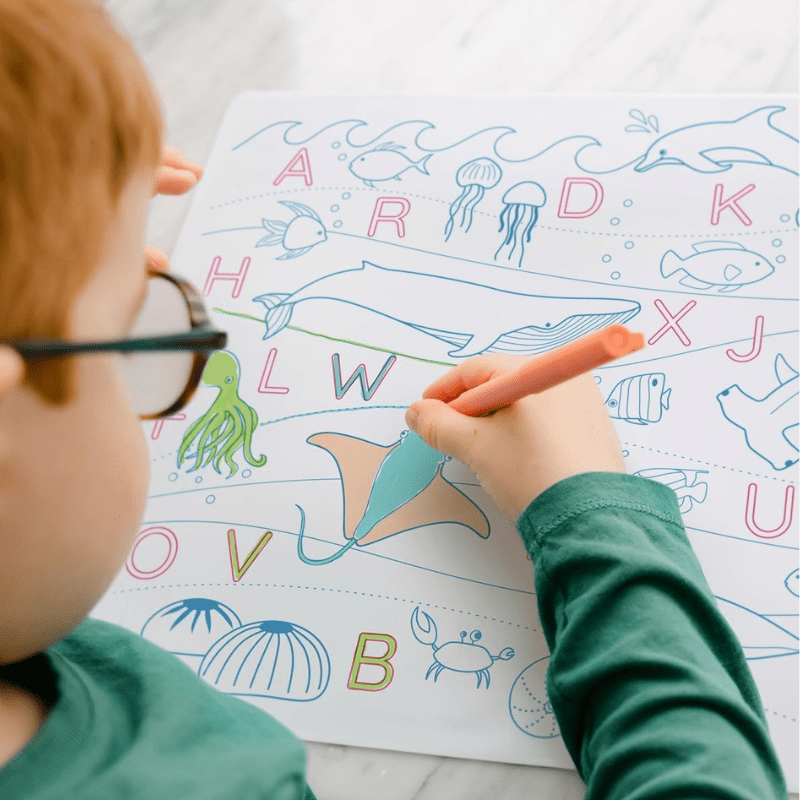 Ocean Alphabet Letters