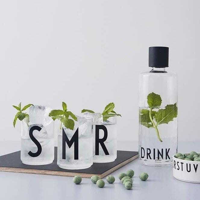 Personal Drinking Glass A-Z