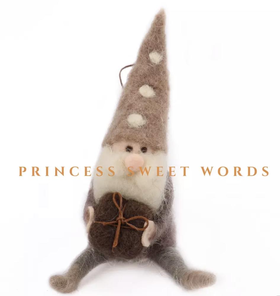 PRINCESS SWEET WORDS CHRISTMAS DECORATIONS