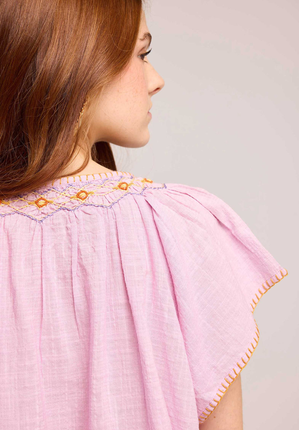 Blouse Cottage Lilas