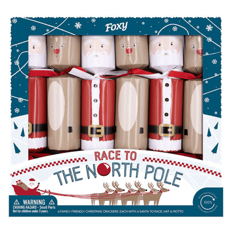 Race to the North Pole - Box of 6 crackers