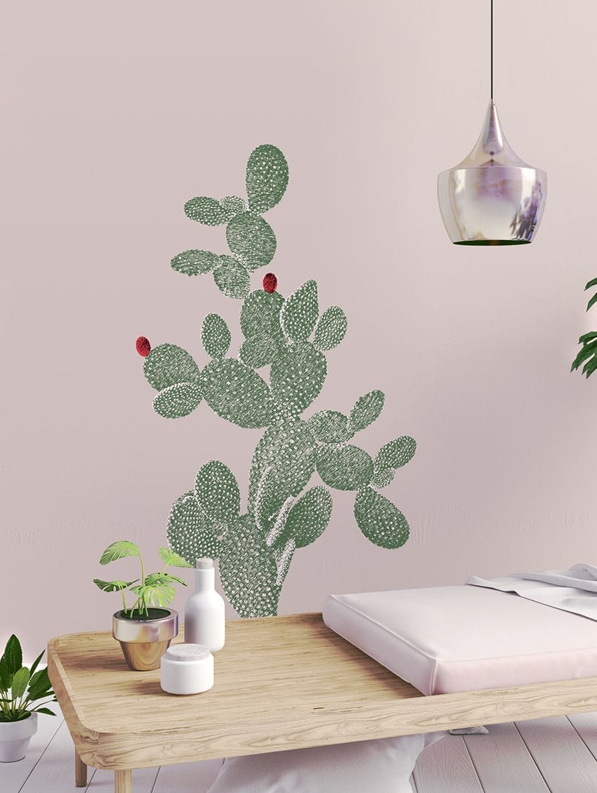 RACKET CACTUS WALL STICKER