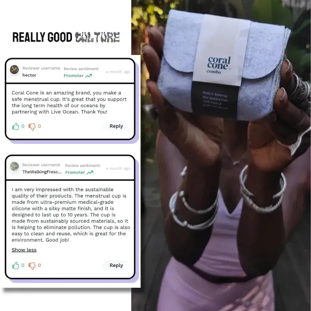 Coralcone - Two-in One Combo menstrual cups