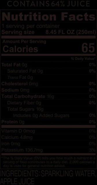 Kimino Sparkling Soda - Ringo