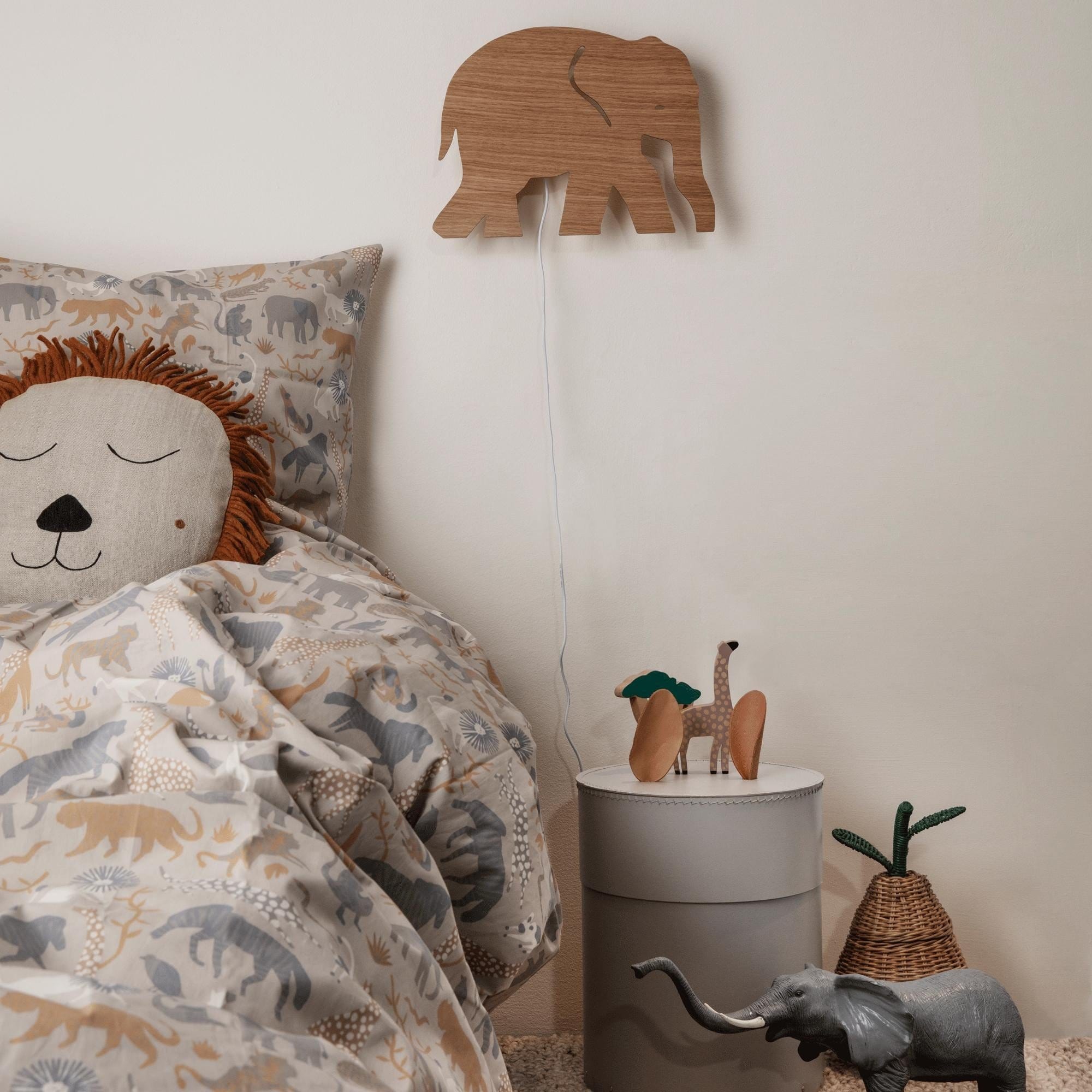 Safari Cushion - Lion