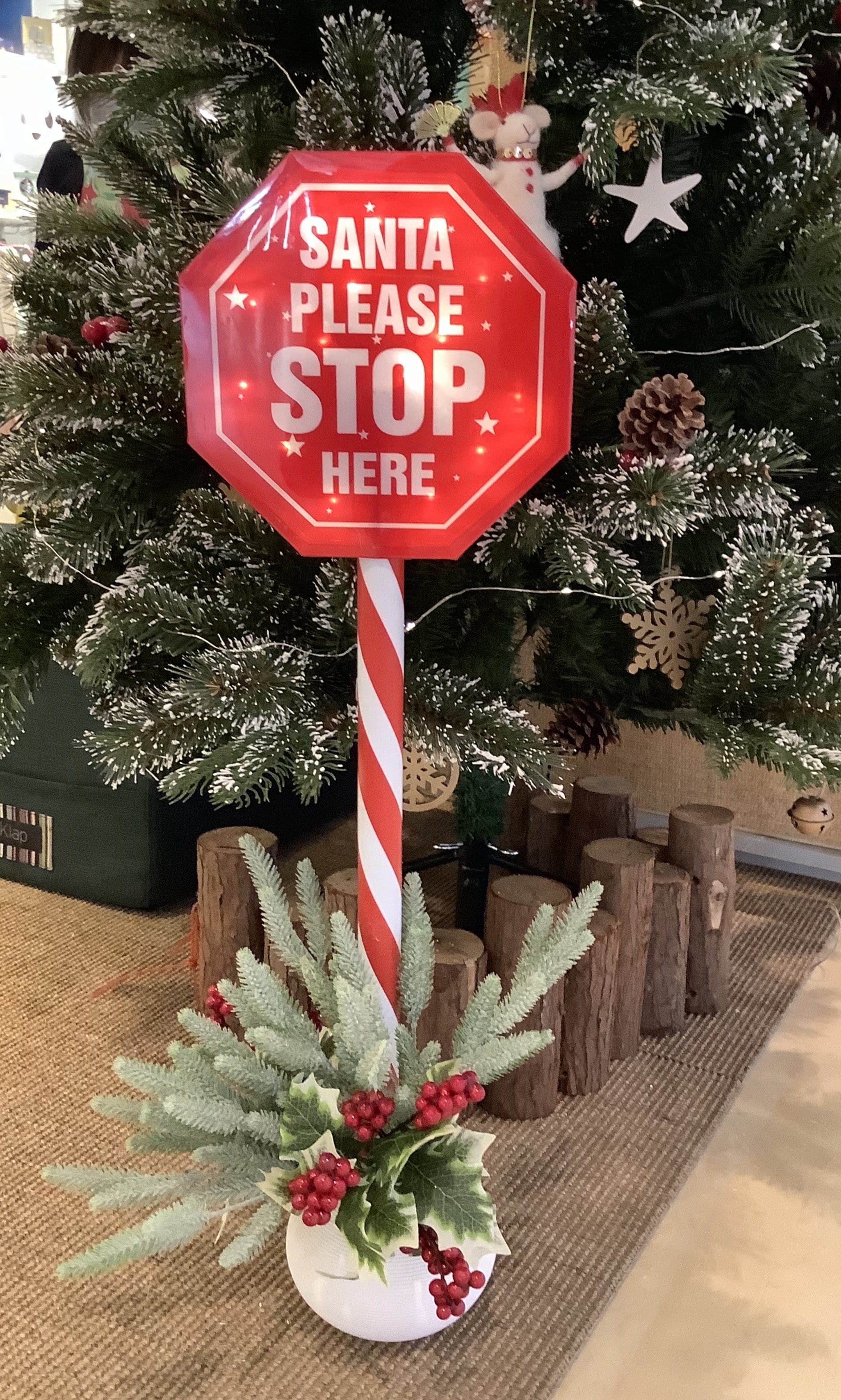 SANTA PLEASE STOP HERE