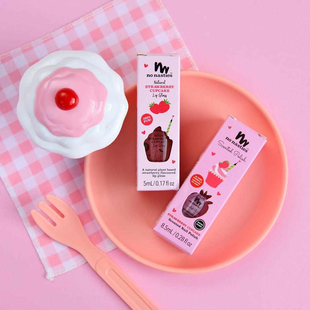 Scented Kids Polish - Strawberry Cupcake