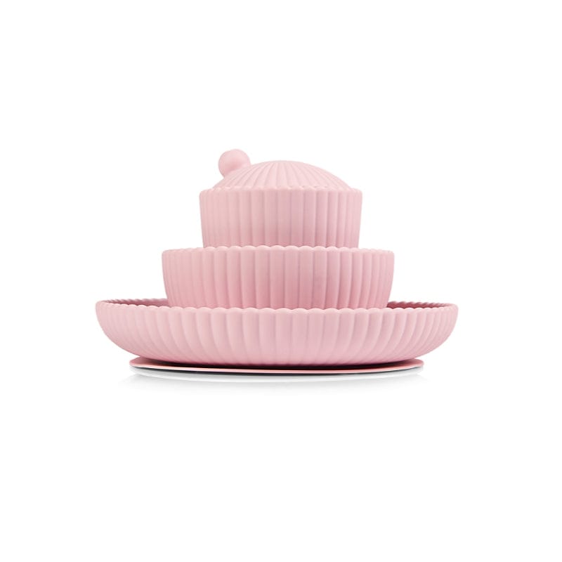 Seashell Cup with Lid - Pink