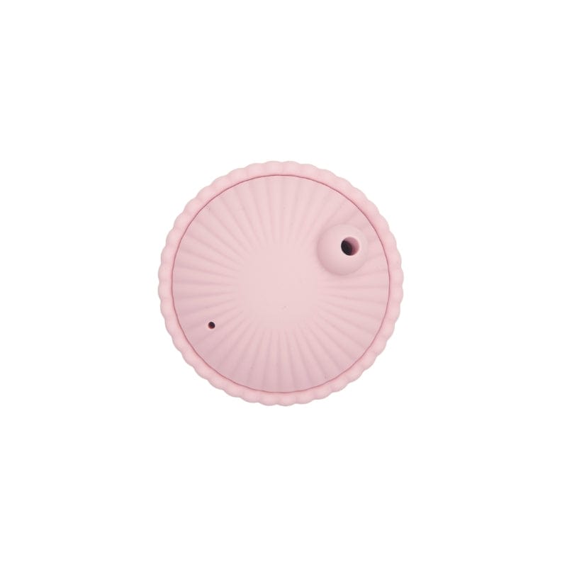 Seashell Cup with Lid - Pink