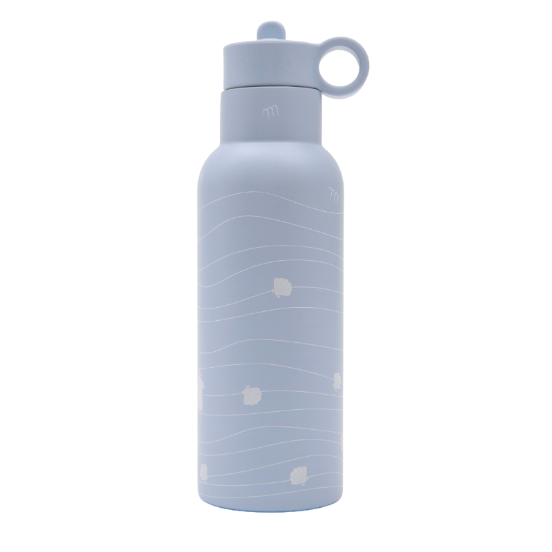 Seashell Insulated Drinking Bottle 500ML - Blue
