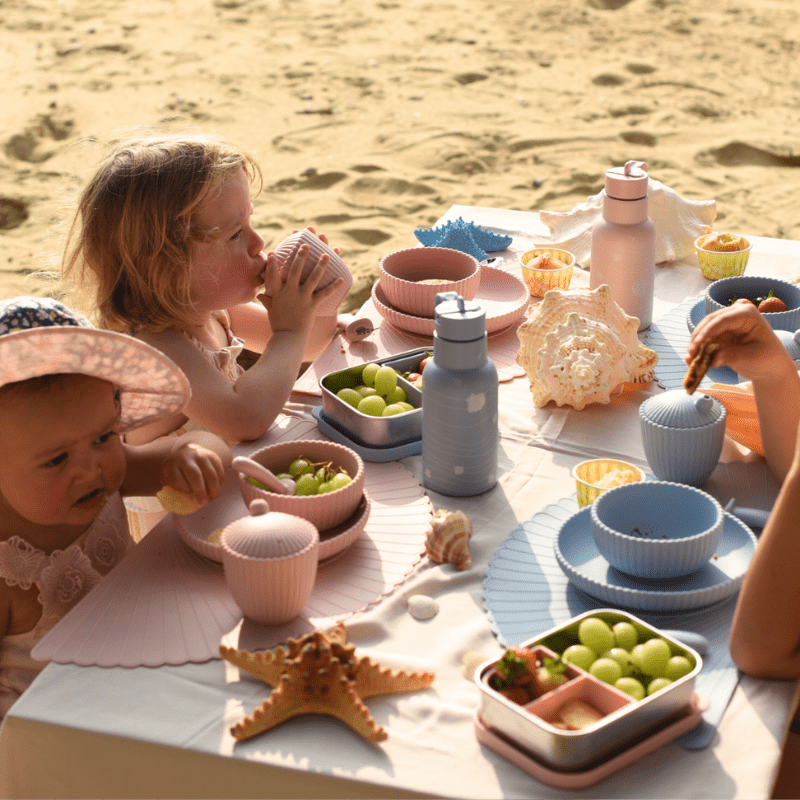 Seashell Mealtime Premium Set - Pink