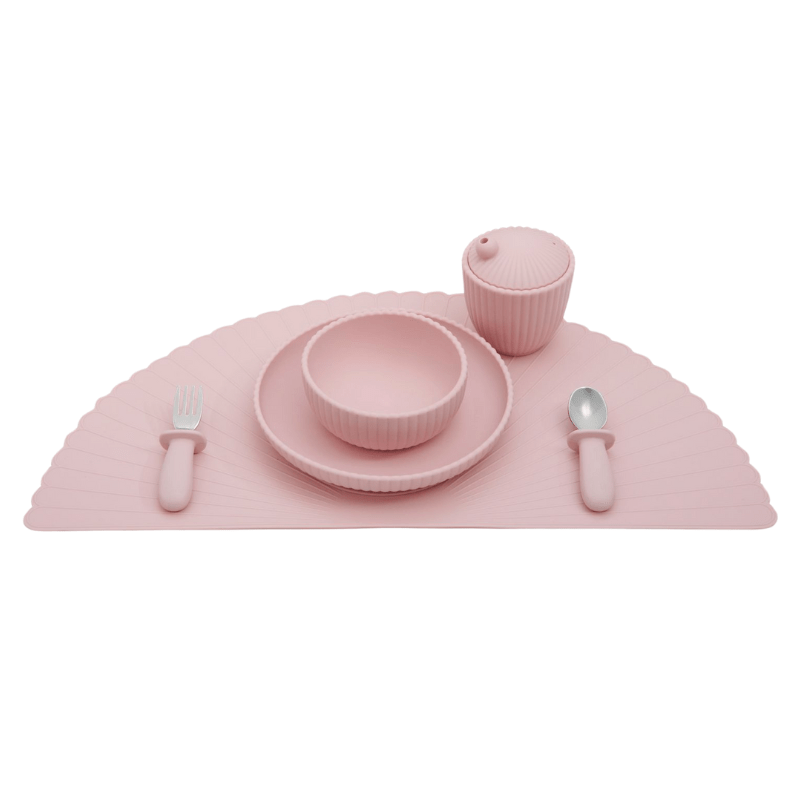 Seashell Mealtime Premium Set - Pink