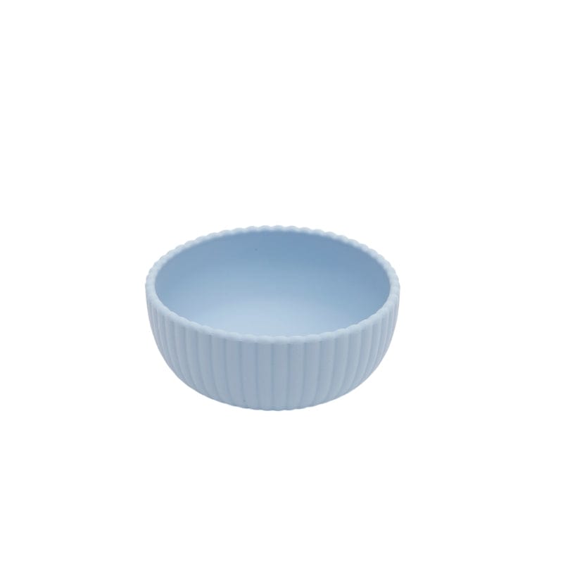 Seashell Silicone Bowl - Blue