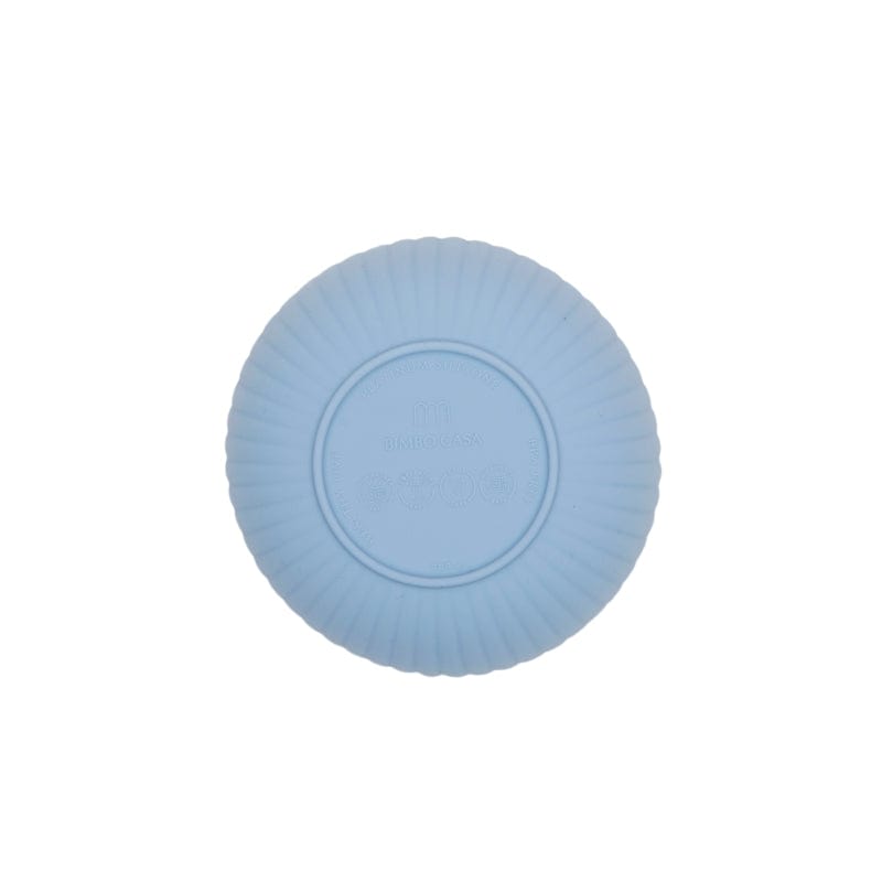 Seashell Silicone Bowl - Blue