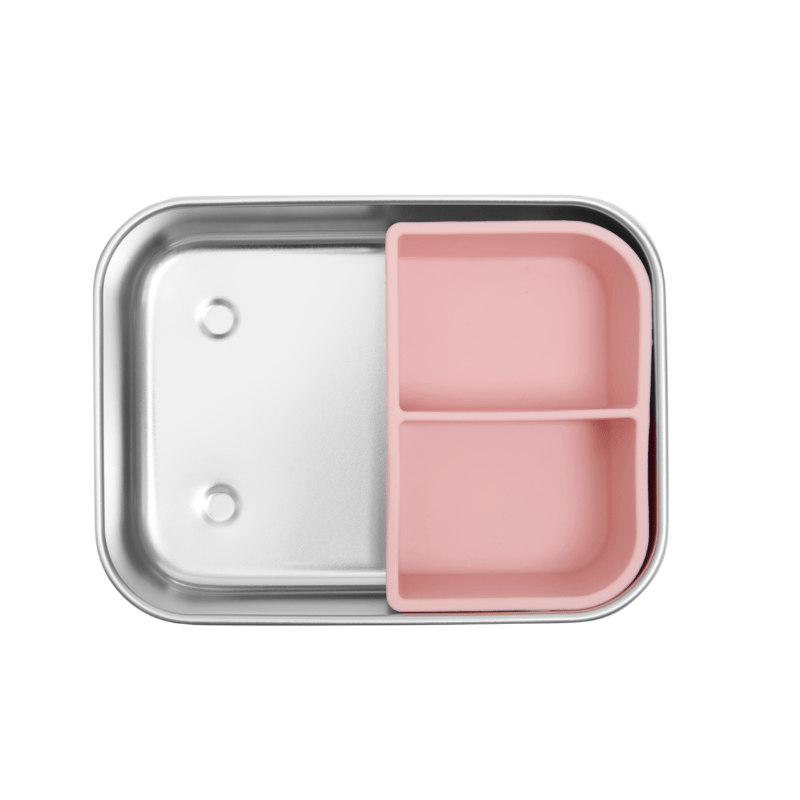 Seashell Silicone Lunch Box - Pink